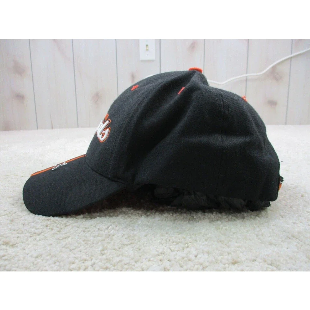 Cincinnati Bengals Hat Cap Strap Back One Size Black Orange NFL Football Mens